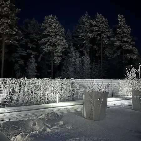 Parkkipaikalla Upealla Alueella Cassa Laurassa Rovaniemellae *