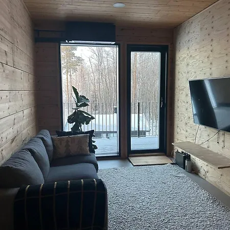Parkkipaikalla Upealla Alueella Cassa Laurassa Rovaniemellae * Rovaniemi